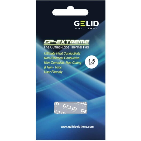 GELID GP-Ultimate Thermal Pad (Thickness : 1.5mm / 120x120mm / Themal Conductivity 15W/mK / TP-GP04-S-C)