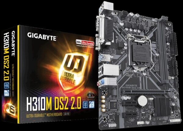 Gigabyte H310M-DS2 2.0 Intel LGA1151 Mainboard (Warranty 3years with CDL)