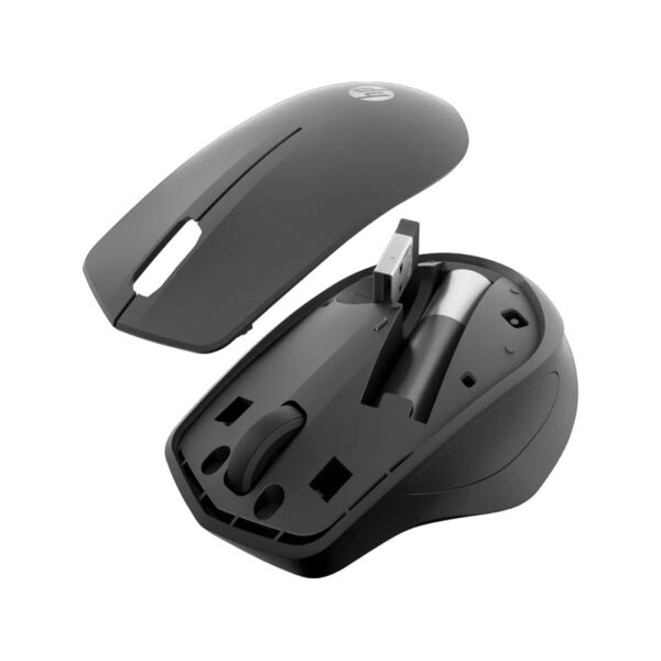 HP 280 Silent Wireless Mouse (Black) / HP Blue Optical, Wireless 2.4GHz – Black  : 19U64AA#UUF