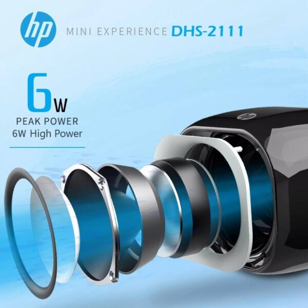 HP DHS-2111 Stereo Multimedia Speakers / 2x3W, USB powered, 3.5mm stereo jack connection