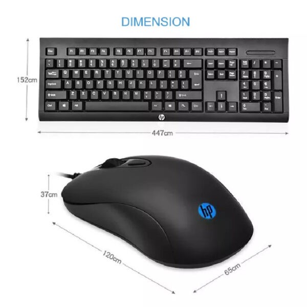 HP KM100 Gaming Keyboard and Mouse / USB Connection / 1QW64AA (Warranty 1year with AIMS)