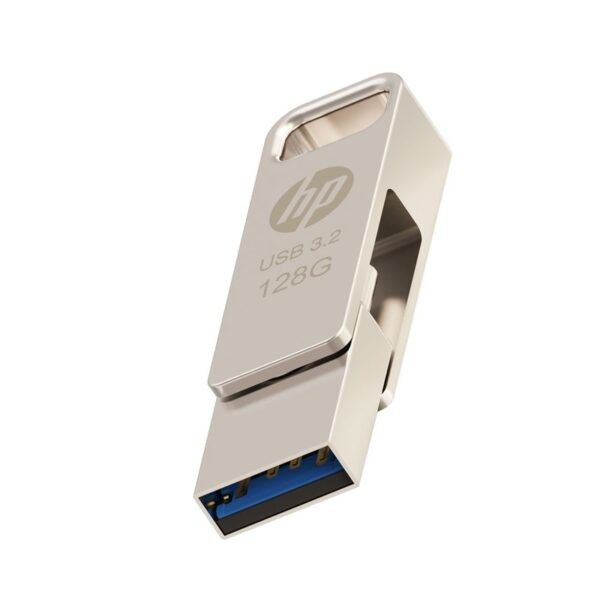 HP x206C 128GB USB3.2 OTG Flash Drive / Dual Drive Type-C / Type-A – HPFD206C-128