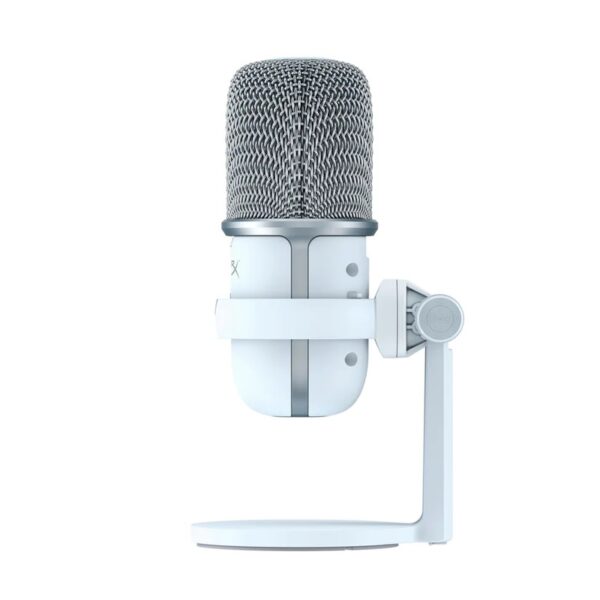 HyperX Solocast USB Microphone for Streaming, Recording, and voice chat – White : 519T2AA