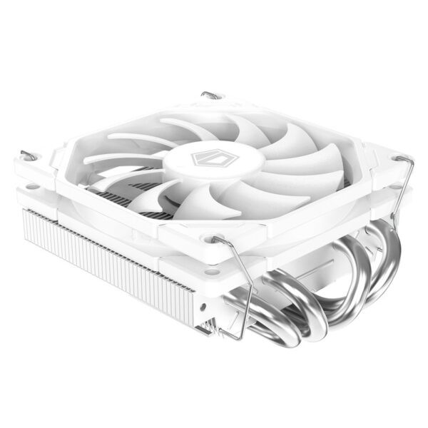 ID-COOLING IS40X V3 / IS-40X V3 (White) Low Profile CPU Cooler / 4x6mm heatpipe / 9cm Fan / 4.5cm Height