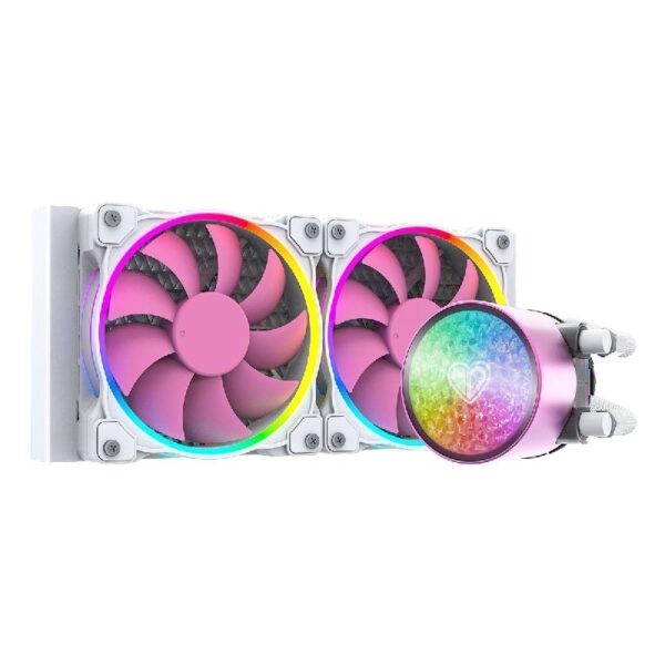 ID-Cooling PinkFlow 240 Diamond Edition ARGB 240mm Liquid Cooler / Intel + AMD AM4 – Diamond Edition : ID-CPU-PINKFLOW240DIAMOND (Warranty with Local Distributor TechDynamic)