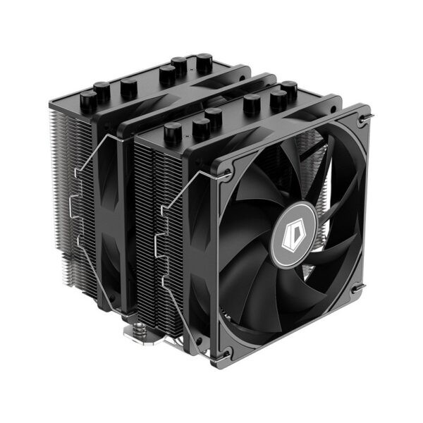 ID-Cooling SE-206-XT Black CPU Cooler (AMD / Intel / TDP 250W) / 2x120mm PWM Fan – ID-CPU-SE-206-XT