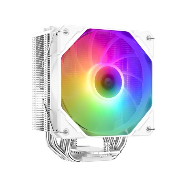 ID-Cooling SE-224-XTS-ARGB (White Edition) CPU Cooler / TDP 220W (support LGA1700 / AM5) – White Edition : IDC-SE-224-XTS-ARGB-White