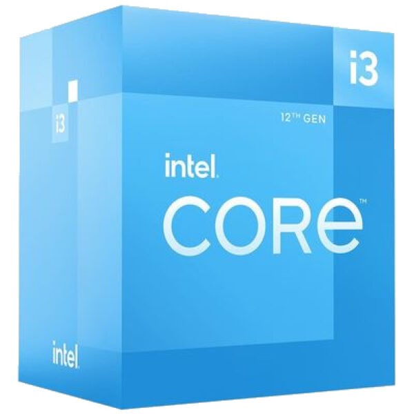 Intel Core i3 12100 LGA1700 Box Processor (P-Core 4 / Thread 8 / Base Clock 3.3GHz, Max Clock 4.3GHz, 12MB Cache)