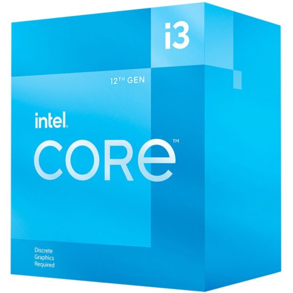 Intel Core i3 12100F LGA1700 Box Processor (P-Core 4 / Thread 8 / Base Clock 3.3GHz, Max Clock 4.3GHz, 12MB Cache / No embedded graphics) (Warranty 3years with Intel SG)