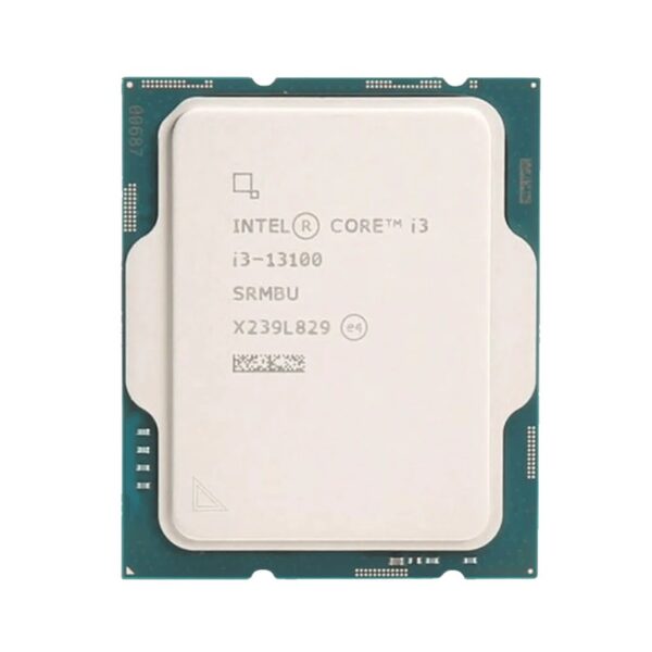 Intel Core i3-13100 LGA1700 Box Processor / 13Gen (P-Core 4, E-core 0, Thread 8, Cache 12MB, P-core Base Clock 3.4GHz, Max Turbo 4.5GHz, Intel® UHD Graphics 730 embedded)