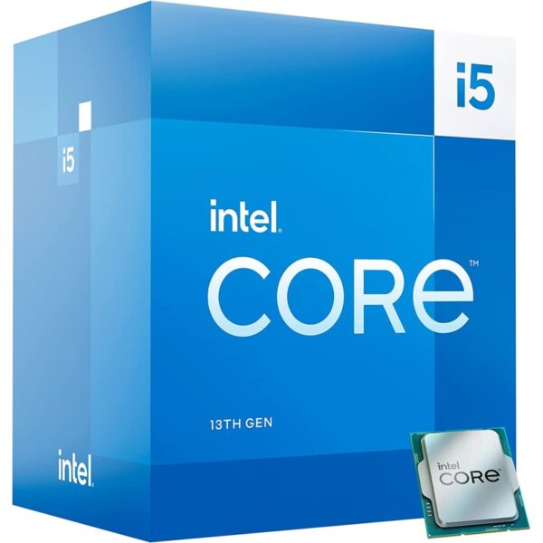 Intel Core i5-13500 LGA1700 Box Processor / 13Gen (P-Core 6, E-core 8, Thread 20, Cache 24MB, P-core Base Clock 2.5GHz, Max Turbo 4.8GHz, Intel UHD 700 Graphics embedded)