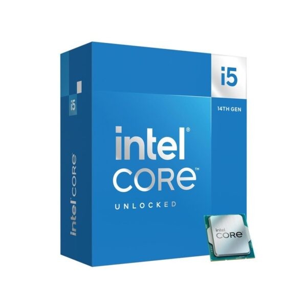 Intel Core i5 14600K 14Gen LGA1700 Box Processor (P-Core : 6, E-core : 8, P-Base-Clock : 3.5GHz, Cache : 24MB, No thermal solution)
