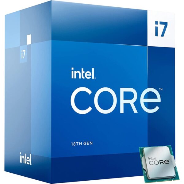 Intel Core i7 13700 LGA1700 Box Processor / 13Gen (P-Core 8, E-core 8, Thread 24, Cache 30MB, P-core Base Clock 2.1GHz, Max Turbo 5.2GHz, Intel UHD 700 Graphics Embedded)