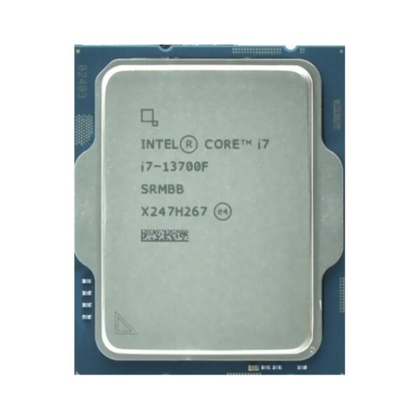 Intel Core i7-13700F LGA1700 Box Processor / 13Gen (P-Core 8, E-core 8, Thread 24, Cache 30MB, P-core Base Clock 2.1GHz, Max Turbo 5.2GHz)