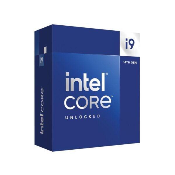 Intel Core i9 14900K 14Gen LGA1700 Box Processor (P-Core : 8, E-core : 16, P-Base-Clock : 3.2GHz, Cache : 36MB, No thermal solution)