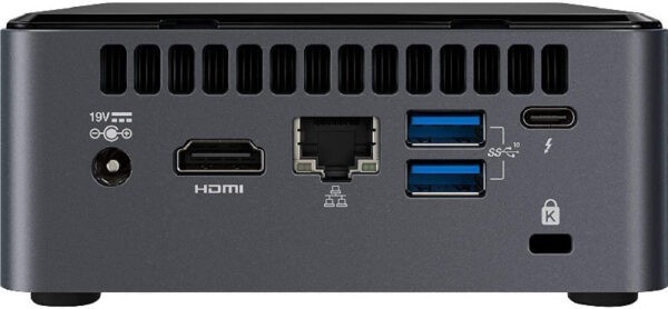 Intel NUC10 / NUC 10i7FNH / NUC10i7FNH Barebone Mini PC (Intel Core i7 10710U / HDMI+USB type-C via DP v1.2 / TB3 / Intel WiFi 6 / Intel GBE LAN / SDXC Card Reader / Intel Bluetooth 5 (Warranty 3years with Intel SG)