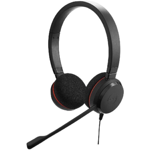 Jabra Evolve 20 Stereo MS Professional headset with easy call management and great sound for calls and music – 4999-823-109 (Warranty 2years with Jabra.sg)