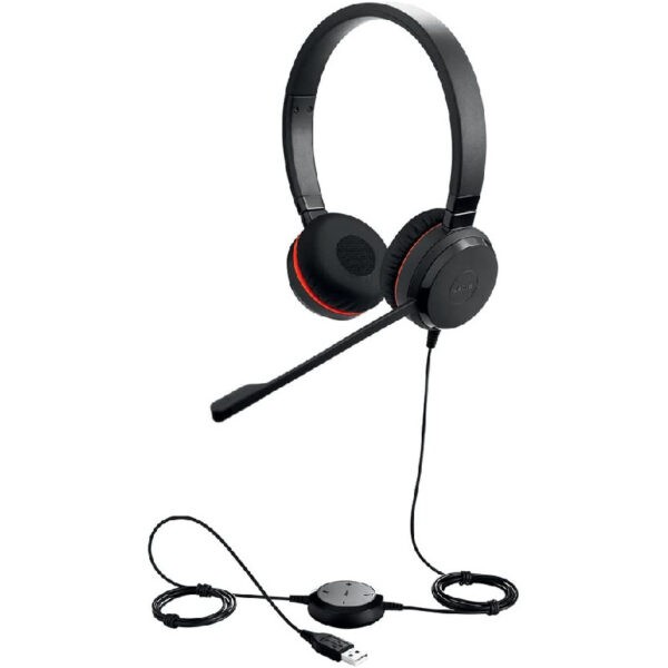 Jabra Evolve 30 II Stereo MS USB Headphone / Certified for Skype for Business, Certified for Microsoft Teams – 5399-823-309 (Warranty 2years with Jabra.sg)