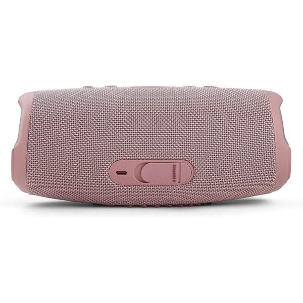 JBL Charge 5 (Pink) Portable Waterproof Speaker with Powerbank
