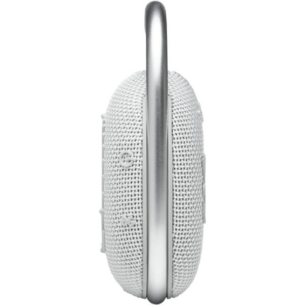JBL Clip 4 (White) Portable Bluetooth Speaker – White : JBLCLIP4WHT (Warranty 1year with Local Distributor IMS)
