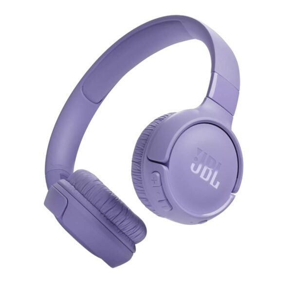JBL Tune 520BT On Ear Wireless Bluetooth Headset – Purple : JBLT520BTPUR