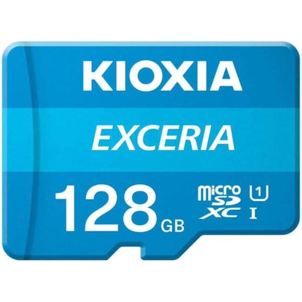 KIOXIA Exceria 128GB microSDHC UHS-I Memory Card – LMEX1L128GG4