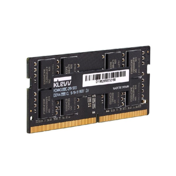 KLEVV 16GB DDR4 2666MHz CL19 SODIMM Notebook / Mini PC RAM – KG4AGS481-26N190A