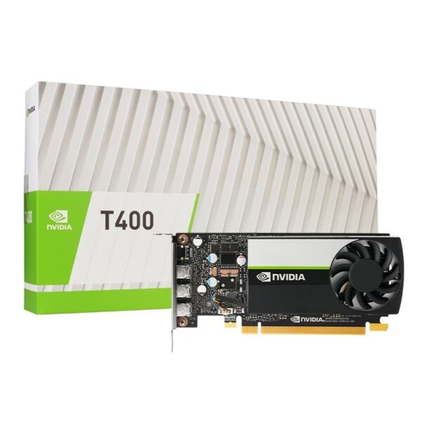 Leadtek NVIDIA Quadro T400 2GB PCI-Express x16 Graphics Card / 3x MDP / include low profile bracket + 3 MDP to DP adapters – PG172 / 900-5G172-2500-000 (Warranty 3years with BanLeong)