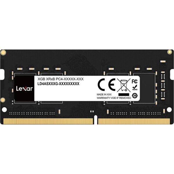 LEXAR 8GB DDR4 3200MHz SODIMM Laptop RAM – LD4AS008G-B3200GSST