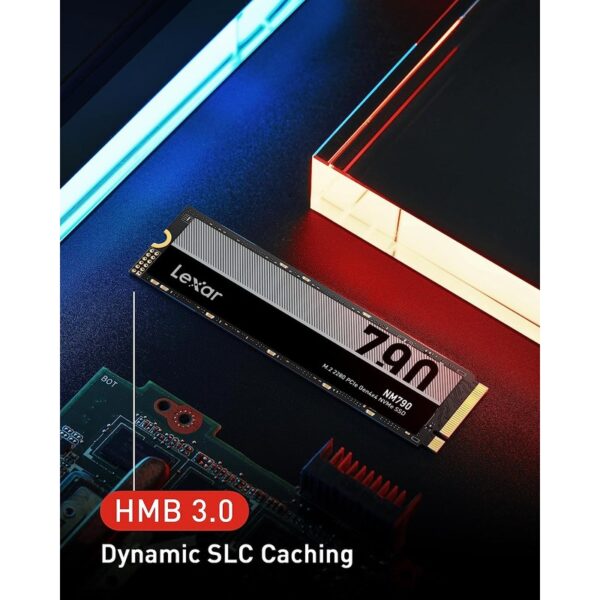 LEXAR NM790 2TB NVME M.2 SSD / PCIE Gen4x4 – LNM790X002T-RNNNG