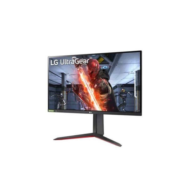 LG 27GN65R UltraGear 27 inch FHD IPS Gaming Monitor with AMD FreeSync Premium / IPS, 144Hz, 1ms, HDMI, Headphone out, Pivotable, Height Adjustable, VESA Mount compatible 100x100mm