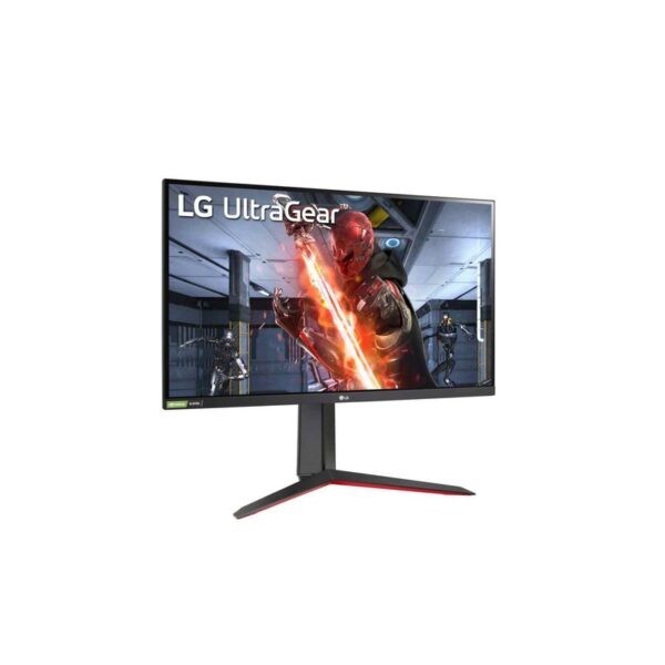 LG 27GN65R UltraGear 27 inch FHD IPS Gaming Monitor with AMD FreeSync Premium / IPS, 144Hz, 1ms, HDMI, Headphone out, Pivotable, Height Adjustable, VESA Mount compatible 100x100mm