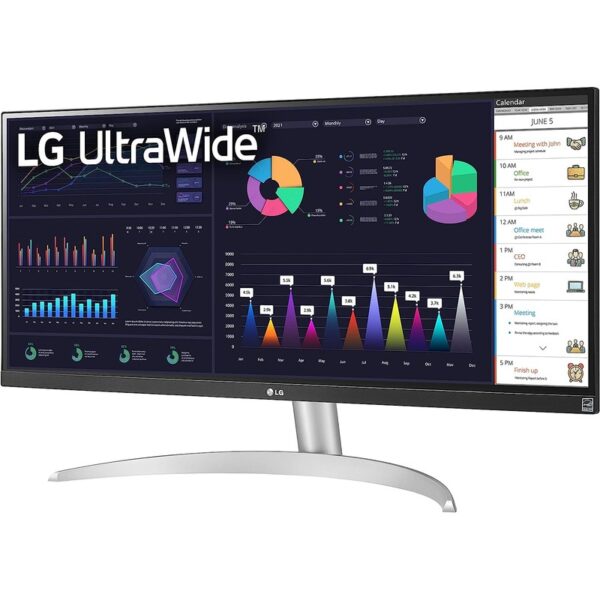 LG 29WQ600-W UltraWide 29 inch  FHD HDR10 AMD FreeSync IPS Monitor with USB Type-C