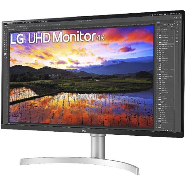 LG 32UN650 / 32UN650-W 31.5 inch UHD 4K (3840×2160) HDR IPS Monitor / HDR10 DCI-P3 95 percent / DP, HDMI x2, Headphone out / Built-In-Speaker / Height Adjustable / VESA Mount compatible 100x100mm (Warranty 3years with LG SG)