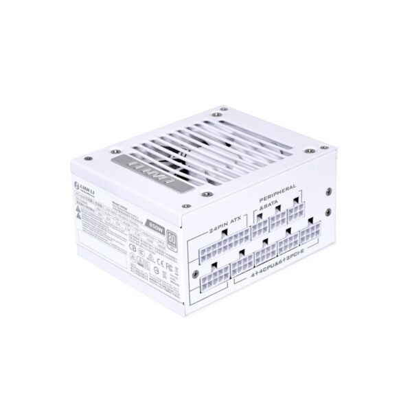 Lian Li SP850 White 850W SFX Power Supply / 80+Gold / Full Modular – SP850 WHITE