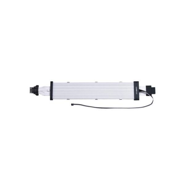 Lian Li Strimer Plus V2 ARGB Extension Cables – 16-12 (12xlight guide) 12VHVWR / 320mm Extension – Black : PW16-12PV2-Black