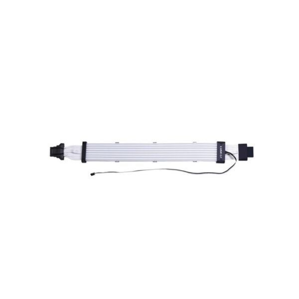 Lian Li Strimer Plus V2 ARGB Extension Cables – 16-8 (8xlight guide) 12VHVWR / 320mm Extension – Black : PW16-8PV2-Black