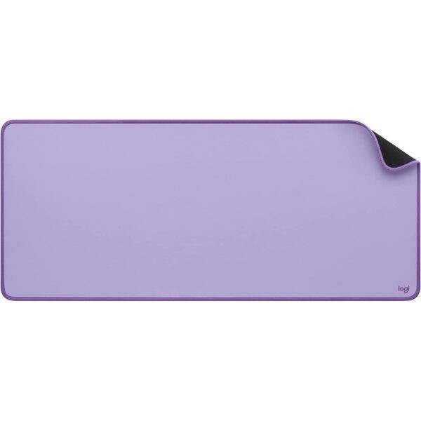 Logitech Desk Mat, Studio Series / 70x30cm / Anti-Slip Base / Anti-Fraying Edges – Lavender : 956-000032