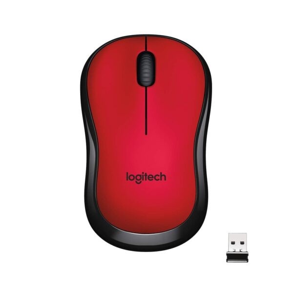 LOGITECH M221 SLIENT WIRELESS MOUSE – Red : 910-004884