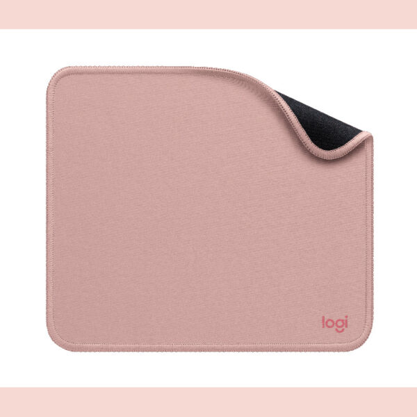 Logitech Mouse Pad – Studio Series / 23x20cm / Spill-repellent design / Darker Rose : 956-000033