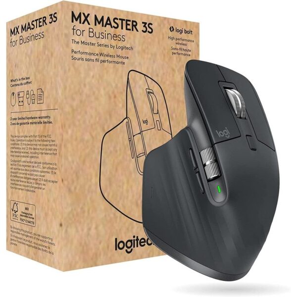 Logitech MX Master 3S for Business – Graphite : 910-006583