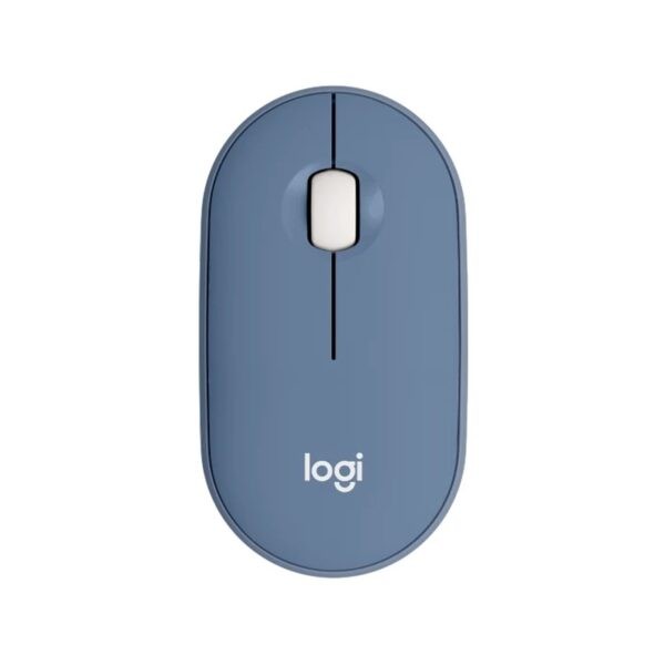 Logitech Pebble M350 Bluetooth Mouse – Blueberry : 910-006667