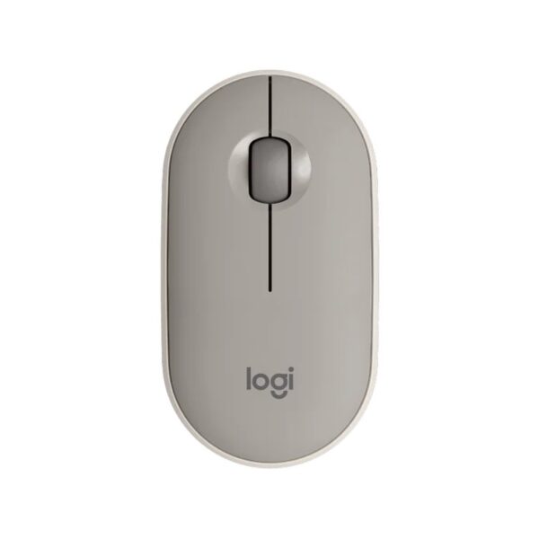 Logitech Pebble M350 Bluetooth Mouse – Sand : 910-006666