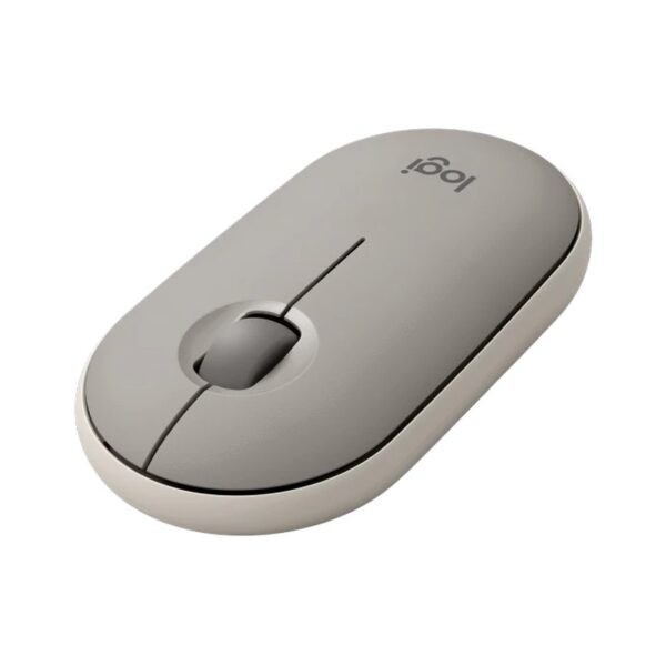 Logitech Pebble M350 Bluetooth Mouse – Sand : 910-006665
