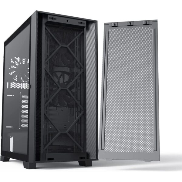 MONTECH Air 1000 Lite (Black) ATX Tower Chassis (with 3x12cm Fans) (Warranty 1year for Fan and Switch)