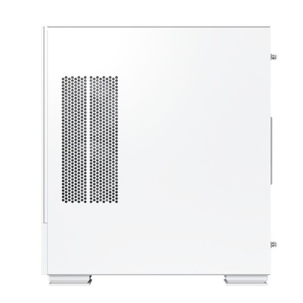 MONTECH Sky Two (White) ATX Tower Chassis / 4xARGB Fans (Warranty 1year with TechDynamic on Fans, Switch. No warranty on TG)