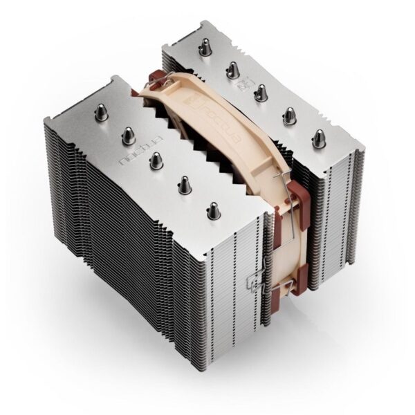 NOCTUA NH-D12L 120mm Low-Height CPU Cooler / Height : 145mm, Width : 125mm, Depth : 113mm, LGA1700+AM5 compatible – NH-D12L
