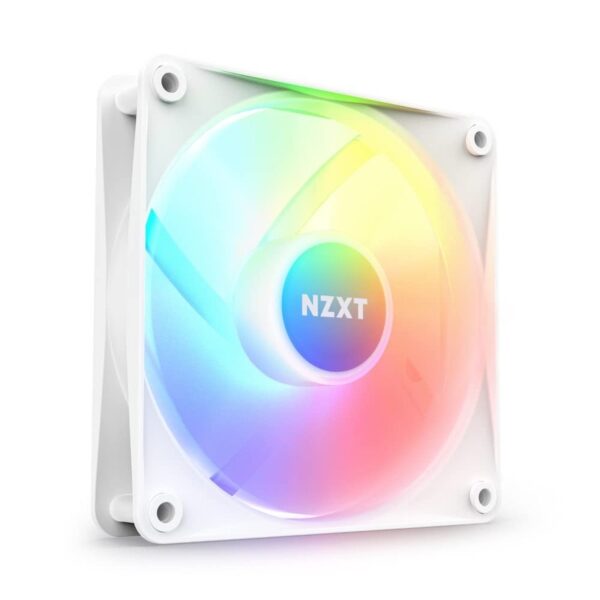 NZXT F120 RGB Core 120mm Dual-Sided RGB Fan – White : RF-C12SF-W1