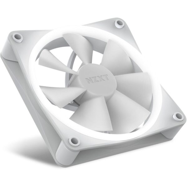 NZXT F120 RGB White / 120mm RGB Fan – White : RF-R12SF-W1 (Warranty 2years with TechDynamic)