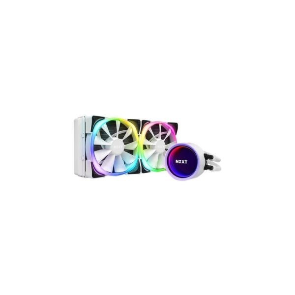 NZXT Kraken X53 RGB White 240mm Liquid Cooler with RGB (LGA1700 compatible) (Warranty 6years with TechDynamic)